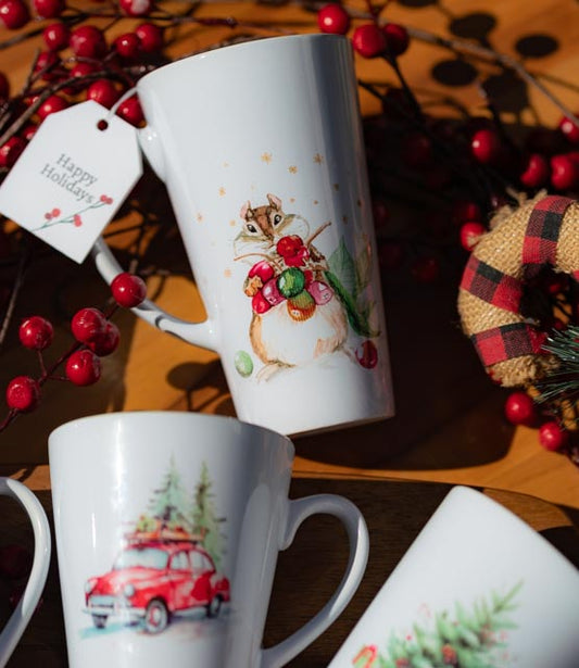 DIESELDORFF CHRISTMAS MUGS